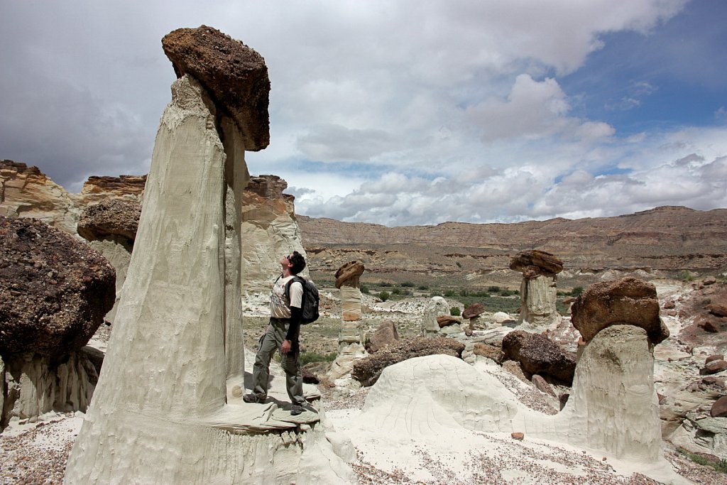 США. Wahweap Hoodoos.